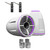 Wet Sounds REV 12 HD 12" Horn Loaded Compression Driver Tower Speakers with XW Grills & X Mount, 400 Watts RMS, White, Pair with Wet Sounds ADP-NAUTIQUE-G Tower Speaker Brackets For The Upper Brackets For Nautique G Tower