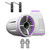 Wet Sounds REV 12 HD 12" Horn Loaded Compression Driver Tower Speakers with XW Grills & X Mount, 400 Watts RMS, White, Pair with Wet Sounds ADP MC Bracket-11 Brushed Aluminum