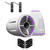 Wet Sounds REV 12 HD 12" Horn Loaded Compression Driver Tower Speakers with XW Grills & X Mount, 400 Watts RMS, White, Pair with Wet Sounds REV 10 adaptor for Malibu X Tower lower mount