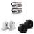 Wet Sounds REV 10 SE B - Matte Black REV10 Special Edition - Revolution Series 10" Tower Speakers, Pair  & Stainless Swivel Base Mount, 300 Watts RMS, Black, Pair with Wet Sounds Supra FxONE Upper Tower Adapter Brackets W/ Bead Blast Finish