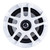 Memphis Audio 6.5" LED Marine Coaxial Speakers - 3 Pair (6 Units) - OEM Bulk Pack MXA60L With White Grilles