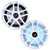 Memphis Audio 8" LED Marine Coaxial Speakers - 1 Pair (2 Units) - OEM Bulk Pack MXA80L With White Grilles