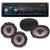 Alpine UTE-73BT Bluetooth® Multimedia Receiver (Does Not Play CDs) with A Pair Alpine SXE-1726S 6.5" Coax and A Pair SXE-6926S 6x9" Coax Speakers