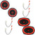 Cerwin Vega Coaxial (4) Vega Series Speaker Upgrade with Adapters Compatible with 1999-2013 Grand Cherokee