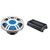 Hertz Marine 10" Subwoofer & Amp Bundle – HMS-10-S2-LD-SW.1 RGB LED Sub + HMP-1D Amplifier – DIY Pontoon, Wake Boat & Center Console Bass Upgrade