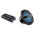 Hertz Marine 10" Subwoofer & Amp Bundle – HMS 10 B2-LD-C RGB LED Sub w/ Black Classic Grille + HMP-1D Amplifier – DIY Pontoon, Wake Boat & Center Console Bass Upgrade