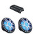 Hertz Marine Dual 10" Subwoofer & Amp Bundle – (2) HMS 10 S4-LD-G.1 RGB Gray Sport Subs + HMP-1D Amplifier – DIY Pontoon & Wake Boat Bass Upgrade