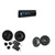 Alpine UTE-83BT Mech-less Digital Media Receiver with Bluetooth® Wireless Technology+ Kicker CSS654 6.5" Component speakers + Kicker 43CSC654 6.5" Coax