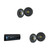 Alpine UTE-83BT Mech-less Digital Media Receiver with Bluetooth® Wireless Technology+(2) Pairs Kicker CSC654 6.5" Coax speakers