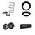 Alpine UTE-83BT Bluetooth Receiver & Handle Bar Control Interface compatible with Harley 1998-2013 & Kicker CSC 6.5" Speakers