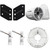 Wet Sounds REV 10 HD 10" Horn Loaded Compression Driver Tower Speakers with XW Grills & X Mount, 400 Watts RMS, White, Pair with Wet Sounds REV 10 adaptor for Malibu X Tower lower mount