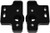 Wet Sounds REV 10 HD 10" Horn Loaded Compression Driver Tower Speakers with XZ Grills & X Mount, 400 Watts RMS, White, Pair with Wet Sounds BLACK Centurion Gladiator brackets