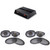 Sony XS-690ES 6x9" Speakers (2 Pair) With XM-4ES 4-Channel Amplifier
