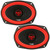 Cerwin Vega Speakers 6X9 inch for Toyota Corolla 2014-2019 Upgrade Kit - Pair of Vega Series with Adapters and Harness, Car Audio Rear Deck Speaker 2-Way V69