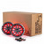 Memphis Audio MXA80L 8" Marine Coaxial Speakers with RGB LED - 60 Unit Builder Pack (30 Pairs) - Metal Gray Grilles