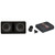 Kicker 48DCWR122 Dual 12 Inch CompR Loaded Subwoofer Enclosure with LX1650.1 Mono Amplifier