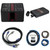 Kicker LX3000.1 Amp with Quad 12 Inch L7R Loaded Subwoofer Box and 1/0 Gauge Amp Kit