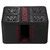 Kicker LX3000.1 Amp with Quad 12 Inch L7R Loaded Subwoofer Box and 1/0 Gauge Amp Kit