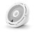 Complete JL Audio M3 Classic White Grille Marine Audio System – Fusion MS-RA70NSX Radio with Remote, 4 Speakers, 10" Subwoofer, AP600/6 Amplifier & Wiring Kit