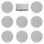 JL Audio M6 Luxe 8.8" Marine Audio System – 8 White Flush Grille Speakers with Modus MZA-8M 9V–58V Variable Voltage DSP Amplifier for Yachts & Cabin Cruisers
