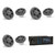 DIY Boat Stereo Replacement System – Alpine UTE-M701 Bluetooth Marine Receiver with (6) JL Audio M3-650X-S-Gm 6.5" Marine Speakers for Pontoon & Center Console Boats