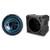 SSV Works US-10U Universal 10" Subwoofer Enclosure w/ Memphis PRXL10FT Power Reference 10" 1/2/4 Ohm RGB LED Selectable Impedance Subwoofer 400 Watts RMS