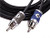 Kicker 46QI44 Q-Series 4-Channel RCA Interconnects, 4.0 Meter - Used, Open Box