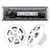 Kenwood PKG-MR3321BT Receiver Package + 6-1/2" Marine Speaker (KMR-M332BT + KFC-1613MRW) - Used, Very Good