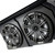SSV Works WP-DF4K Plug-&-Play 4-Speaker Overhead Sound bar Compatible with CANAM Defender 18-26 HD10 and 26-up HD11 with Kicker Speakers
