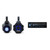Alpine SPV-65RGB-CAN 6.5” Cage-Mounted Universal Weather-Resistant Coaxial RGB LED Speaker Pods w UTE-63BT Source Unit