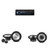 Alpine UTE-63BT Mech-less Digital Bluetooth Media Receiver with 1 Pair Alpine S2-S65C Type S 6.5" Component Speakers and 1 Pair S2-S65 Type S 6.5" Coax