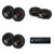 Alpine UTE-63BT Single Din Source Unit w/ 1 Pair REF607FSL 6.5" Shallow Mount Coax with 1 Pair REF697MF 6x9" 3-Way Coax Bundle