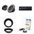 Alpine UTE-63BT Bluetooth Receiver & Handle Bar Control Interface compatible with Harley 1998-2013 & JL Audio C2-650X 6.5" Speakers