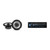 Alpine UTE-63BT Mech-less Digital Bluetooth Media Receiver with 1 Pair Alpine S2-S65 Type S 6.5" Coax Speakers