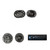 Alpine UTE-63BT Single Din Source Unit w/ DB652 6.5" & DB692 6x9" Speaker Bundle