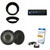 Alpine UTE-63BT Bluetooth Receiver & Handle Bar Control Interface compatible with Harley 1998-2013 & Kicker KSC 6.5" Speakers