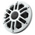 Modus GX-65W - High Efficiency Marine Grade Coaxial Speaker with IP66 Protection, 50W RMS Power, Deutsch Style Connectors, and White Sport Grille