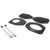 Stinger STXJLSBA 2018- 2022 Wrangler - Gladiator JL / JT Rear Universal Speaker Adaptors with Grilles 6.5 or 6X9 - Used, Good