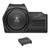 JL Audio Jeep Wrangler JL Unlimited Stealthbox Bass Upgrade Bundle – 12" TW3 Passenger Side Stealthbox & XDM300/1 Mono Amplifier (2018-2026 4-Door)