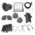 Cicada Audio 14FLXCXX-4X2 500w 4CH Amplifier & 2 Pro Coaxial Speaker H-D® Complete System
