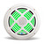 8 Inch White RGB LED Marine Speakers (3) Pair ATG8MRGB-W