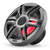 Clarion CMSP-651RGB-SWG Premium 6.5-inch Coaxial Marine Speakers with built-in RGB illumination, 50W RMS, with White & Gray Metallic Grilles - Used, Good