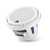 JL Audio 8-Inch M6 Marine Infinite Baffle Subwoofer, Gloss White, Classic Grille - SKU: M6-8IB-C-GwGw-4 - Used, Acceptable