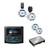 Kenwood KMR-XM500 XM302-4 Amp with XM77WL and XM77TWL Bundle