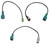 iDatalink sTO2 Sat Radio and GPS Antenna adaptors for TO2 Vehicles