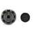 Kicker Single 6.5in Speaker 8in Passive Radiator Charcoal Boom Box Kit