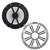 Kicker Single 8in LED Speaker Silver Grille DIY Boom Box Kit