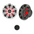 Kicker KM84L 8in LED Marine Speakers 8in Passive Radiator DIY Kit