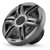 Clarion CMSP-651-SWG Premium 6.5-inch Coaxial Marine Speakers, 50W RMS, with White & Gray Metallic Grilles - Used, Very Good