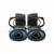 Diamond Audio MSMP692LK13 1998-2013 Harley Davidson® Cut In Lid Kit with MP692 Speakers (2Ω)